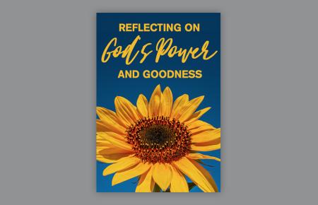 free booklet called reflecting on Gods power and goodness