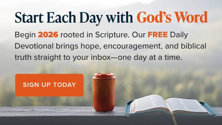 CBN's daily devotional sign-up