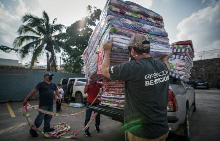 Operation Blessing at work